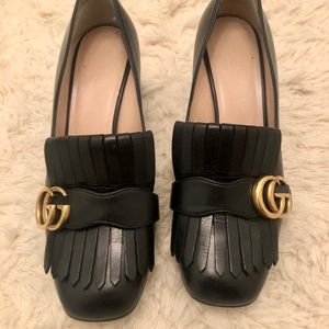 Gucci Marmont Loafers Black